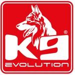 Sticker K9 8x8cm