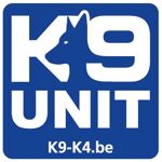 Sticker K9-unit 8x8cm